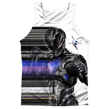 Power Rangers Movie Black Streak - Men's All Over Print Tank Top Men's All Over Print Tank Power Rangers