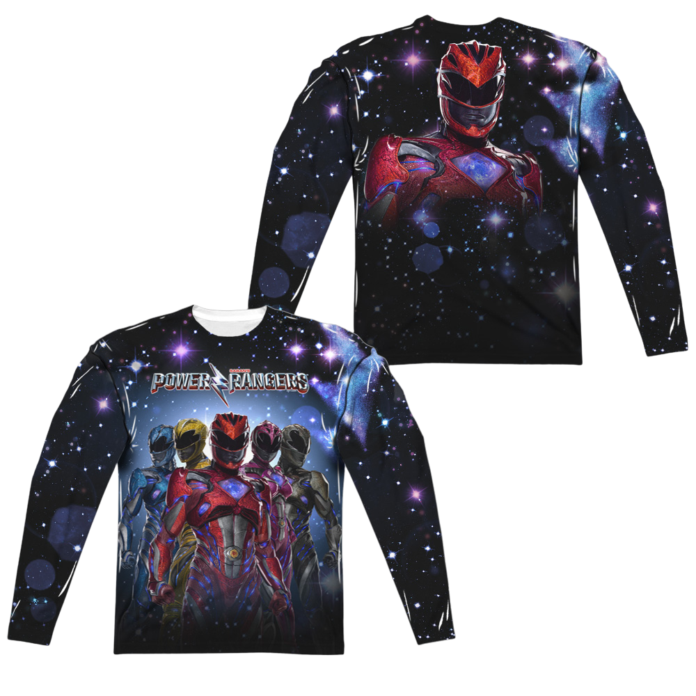 Power Rangers Power Surge Men's All-Over Print T-Shirt Men's All-Over Print Long Sleeve Power Rangers