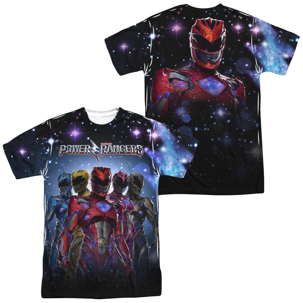 Power Rangers Power Surge Men's All Over Print T-Shirt Men's All-Over Print T-Shirt Power Rangers