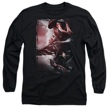 Power Rangers Red Zord Poster Men's Long Sleeve T-Shirt Men's Long Sleeve T-Shirt Power Rangers