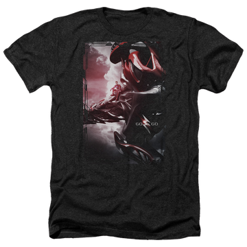 Power Rangers Red Zord Poster Men's Heather T-Shirt Men's Heather T-Shirt Power Rangers