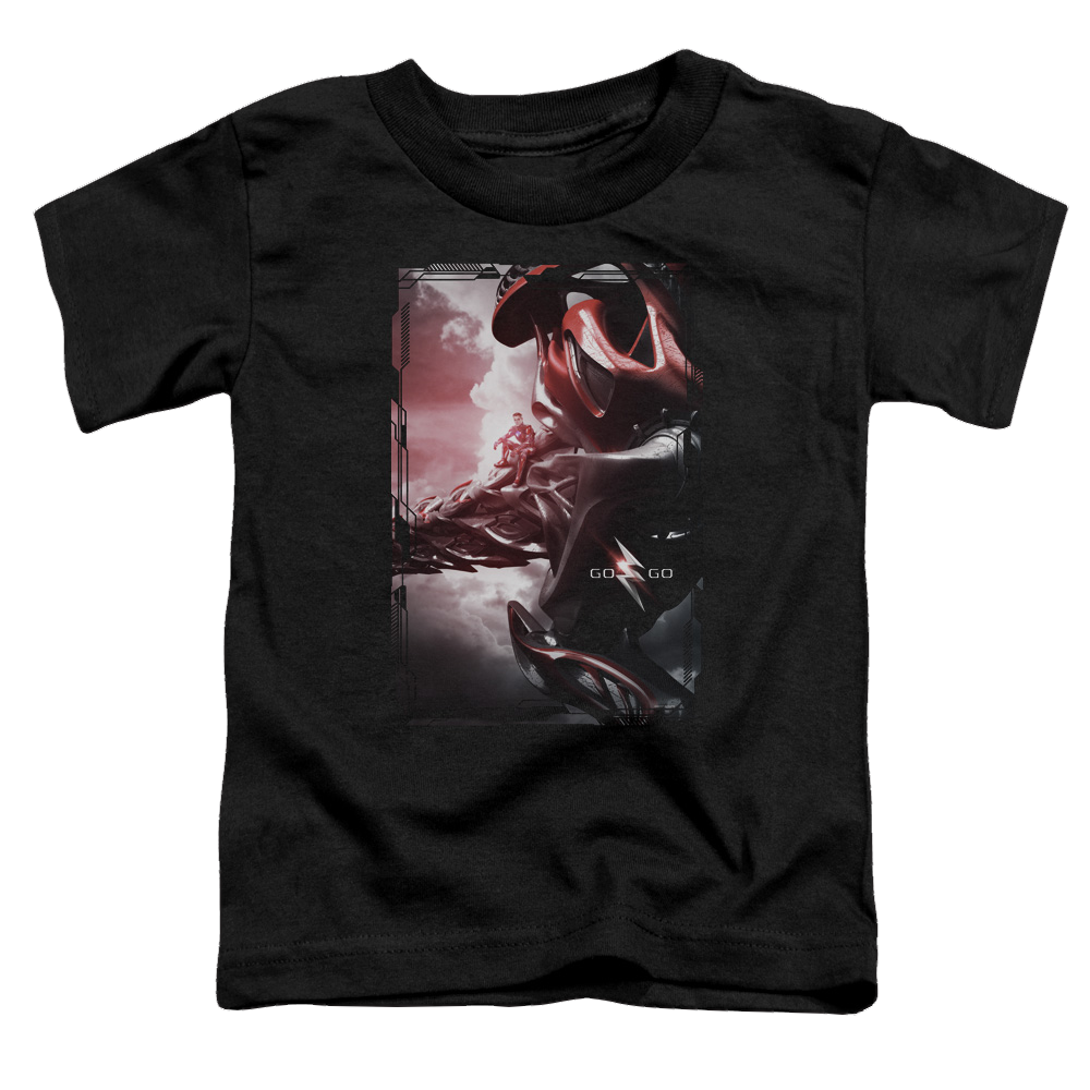 Power Rangers Red Zord Poster Toddler T-Shirt Toddler T-Shirt Power Rangers