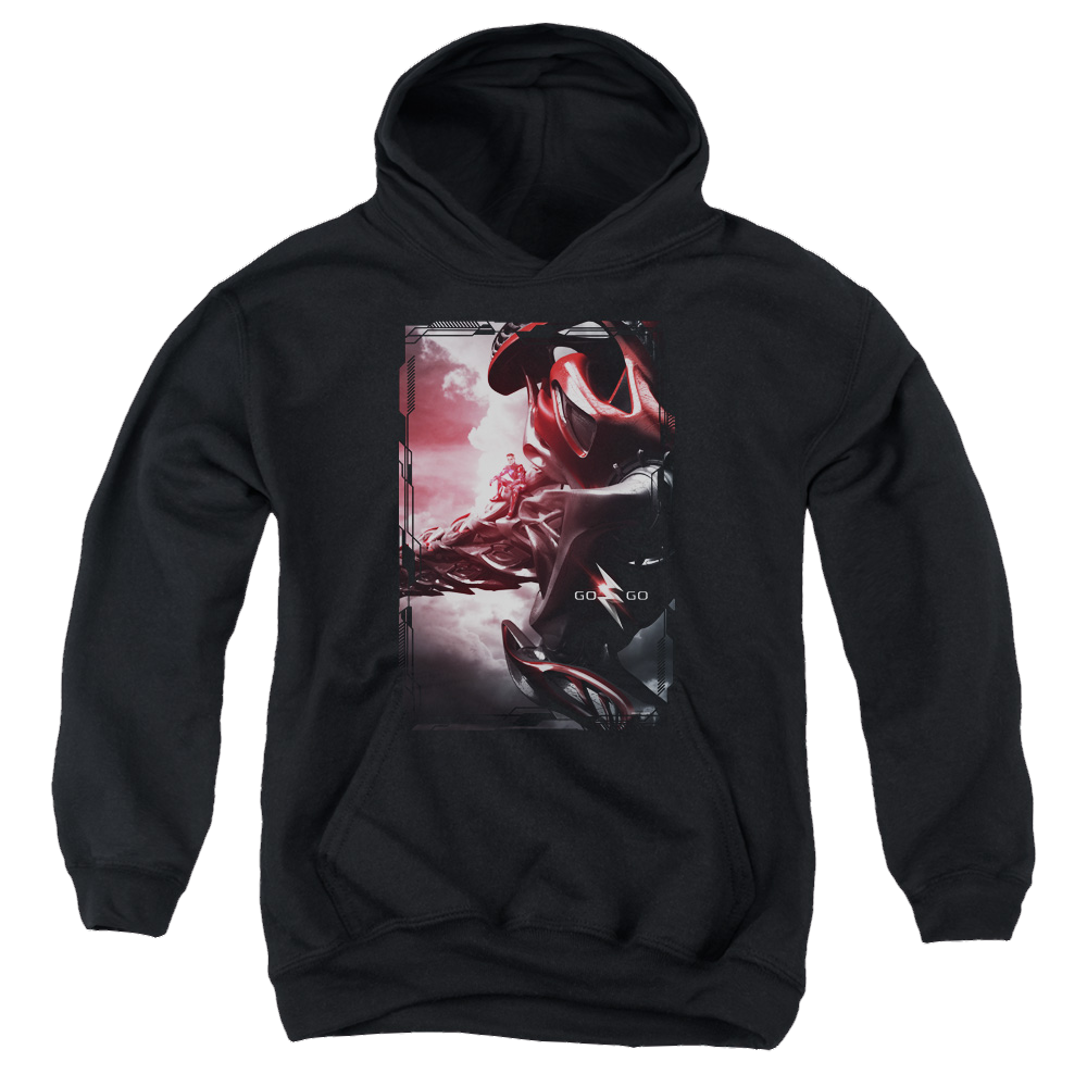 Power Rangers Red Zord Poster Youth Hoodie (Ages 8-12) Youth Hoodie (Ages 8-12) Power Rangers