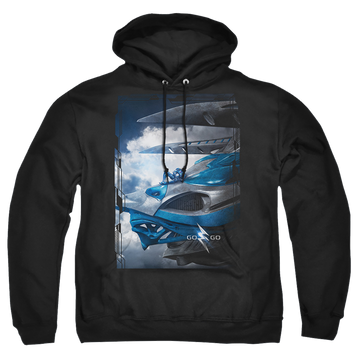 Power Rangers Blue Zord Poster Pullover Hoodie Pullover Hoodie Power Rangers