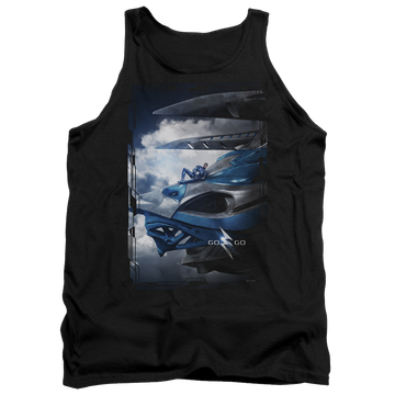 Power Rangers Blue Zord Poster Men's Tank Men's Tank Power Rangers