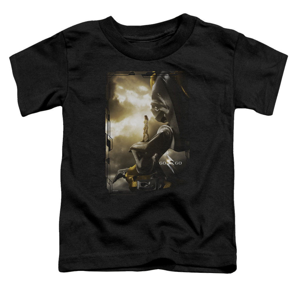 Power Rangers Yellow Zord Poster Toddler T-Shirt Toddler T-Shirt Power Rangers