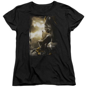 Power Rangers Yellow Zord Poster Women's T-Shirt Women's T-Shirt Power Rangers