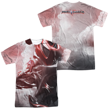 Power Rangers Red Zord Poster Men's All Over Print T-Shirt Men's All-Over Print T-Shirt Power Rangers
