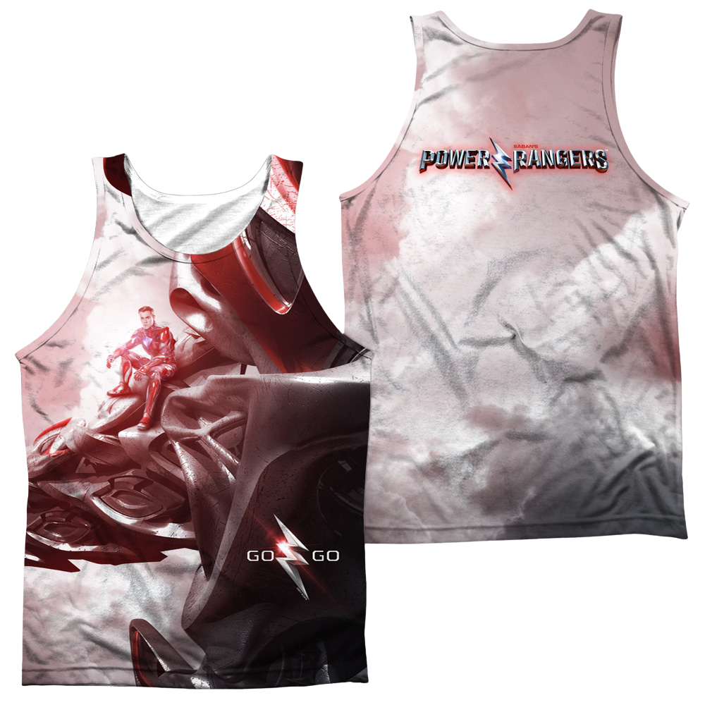 Power Rangers Red Zord Poster Men's All Over Print Tank Men's All Over Print Tank Power Rangers