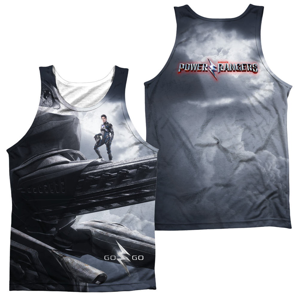 Power Rangers Black Zord Poster Men's All Over Print Tank Men's All Over Print Tank Power Rangers