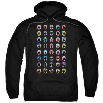 Mighty Morphin Power Rangers Visual Timeline - Pullover Hoodie Pullover Hoodie Power Rangers