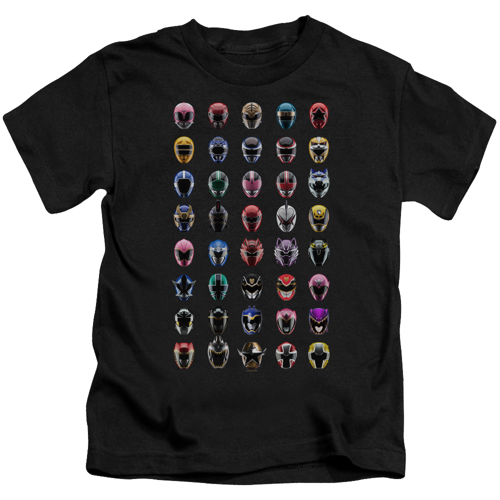 Mighty Morphin Power Rangers Visual Timeline - Kid's T-Shirt Kid's T-Shirt (Ages 4-7) Power Rangers