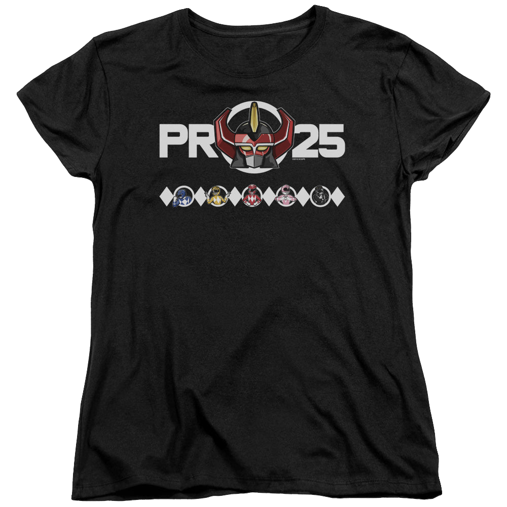 Mighty Morphin Power Rangers Megazord 25 - Women's T-Shirt Women's T-Shirt Power Rangers