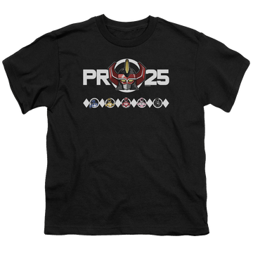 Mighty Morphin Power Rangers Megazord 25 - Youth T-Shirt Youth T-Shirt (Ages 8-12) Power Rangers