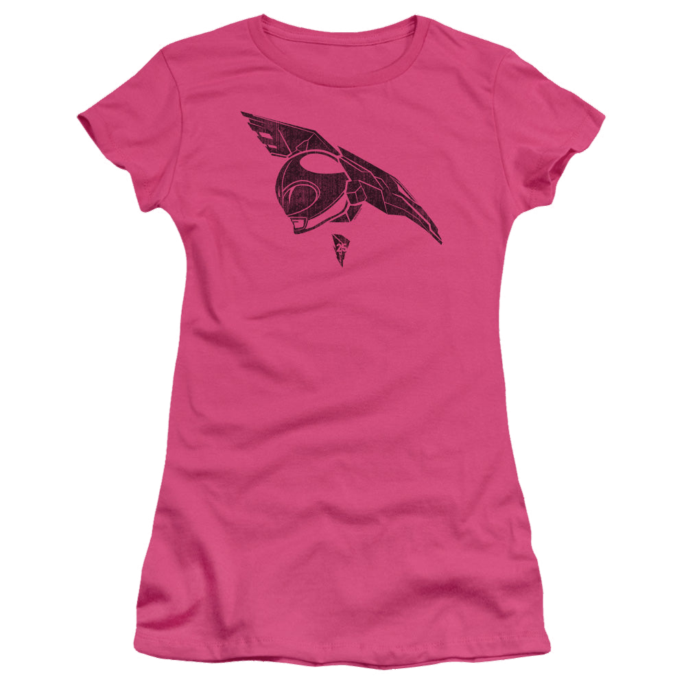 Mighty Morphin Power Rangers Pink - Juniors T-Shirt Juniors T-Shirt Power Rangers