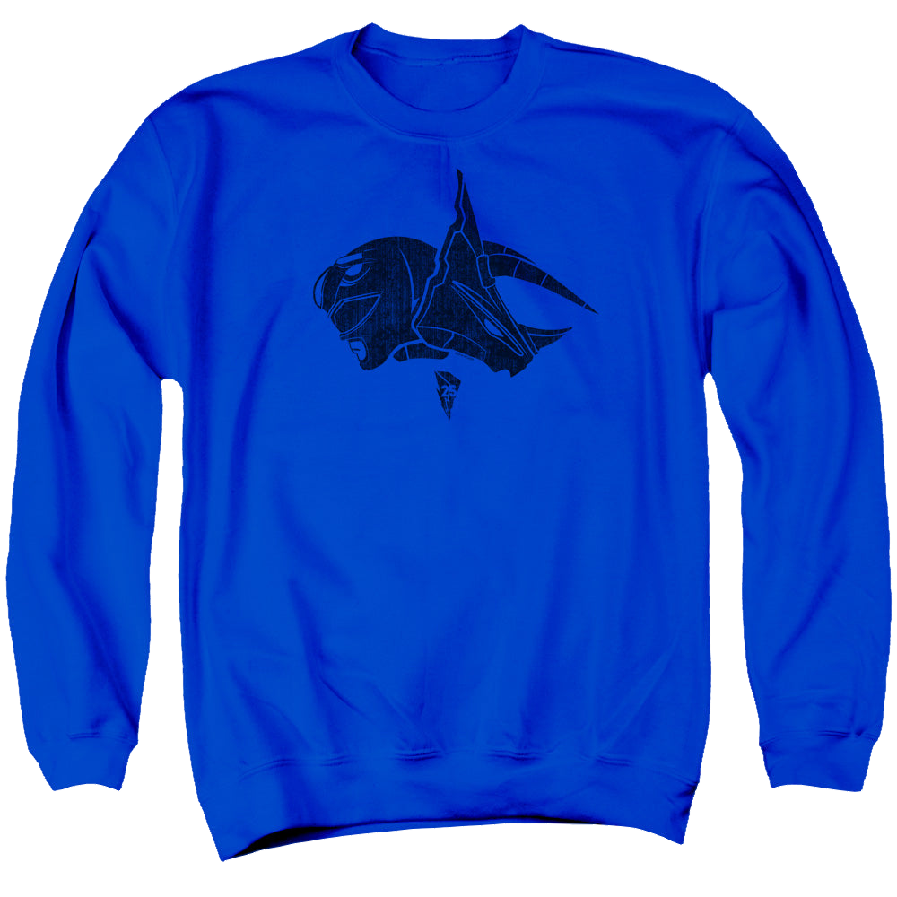 Mighty Morphin Power Rangers Blue - Men's Crewneck Sweatshirt Men's Crewneck Sweatshirt Power Rangers