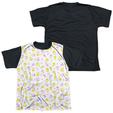 Mighty Morphin Power Rangers Grl Pwr - Youth Black Back T-Shirt Youth Black Back T-Shirt (Ages 8-12) Power Rangers