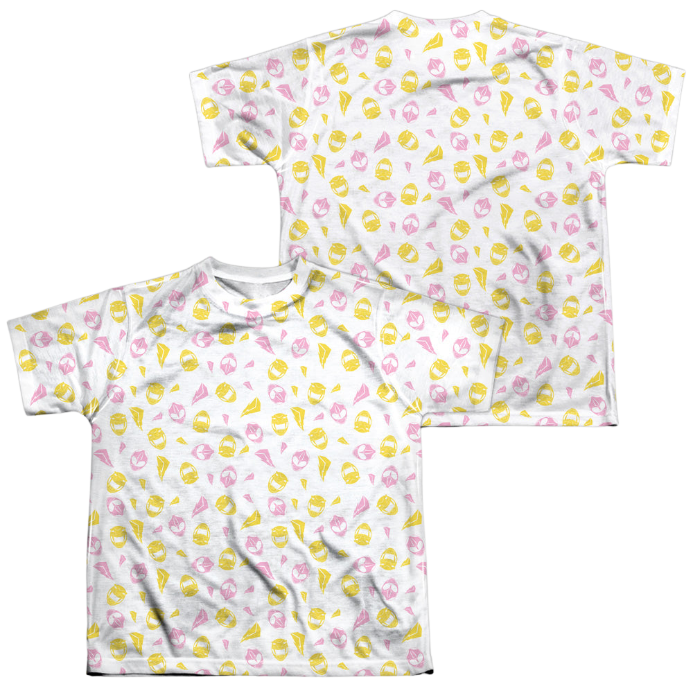 Mighty Morphin Power Rangers Girl Pwr (F/B) - Youth All-Over Print Youth All-Over Print T-Shirt (Ages 8-12) Power Rangers
