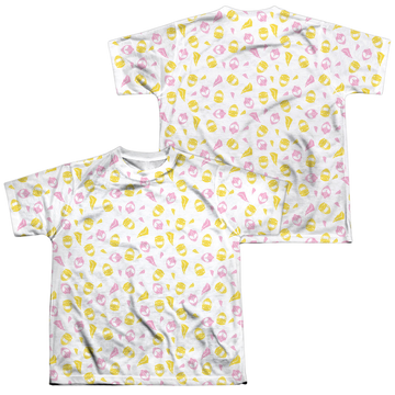 Mighty Morphin Power Rangers Girl Pwr (F/B) - Youth All-Over Print Youth All-Over Print T-Shirt (Ages 8-12) Power Rangers