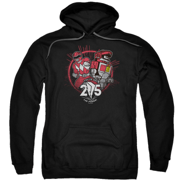 Mighty Morphin Power Rangers Red 25 - Pullover Hoodie Pullover Hoodie Power Rangers