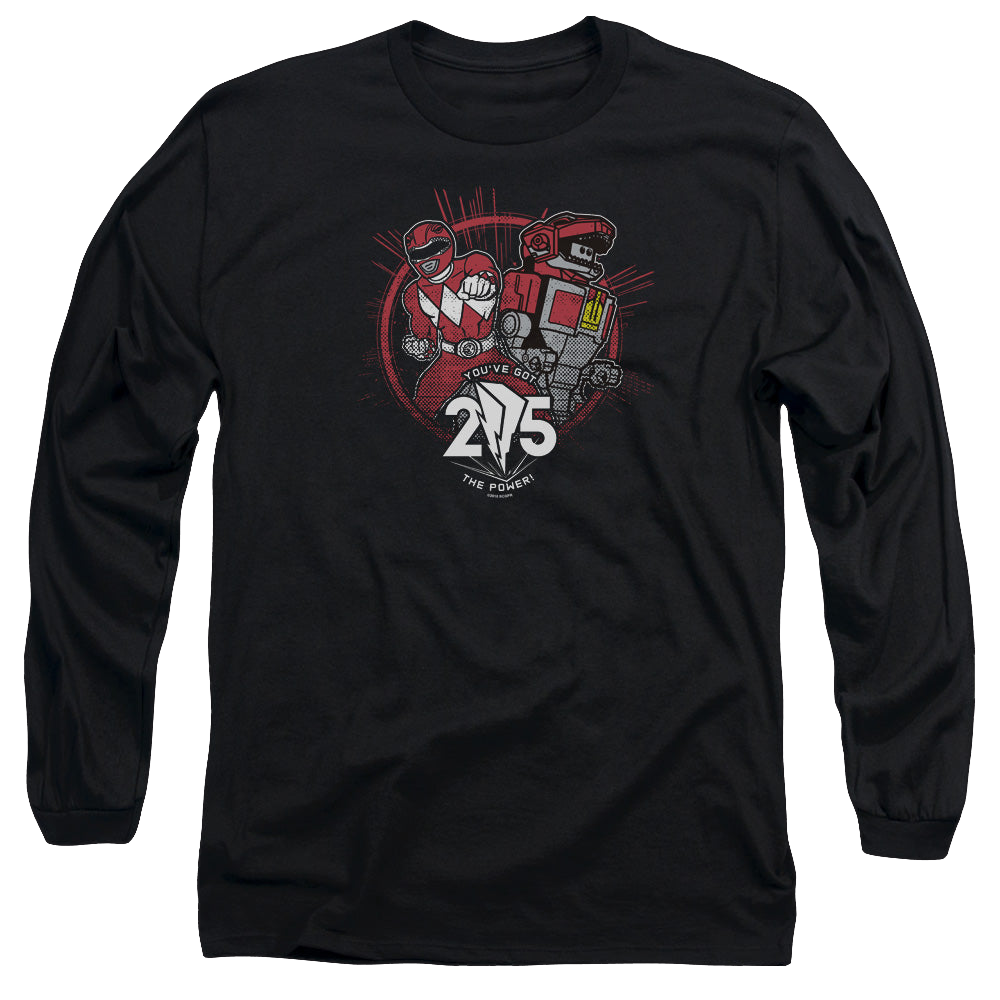 Mighty Morphin Power Rangers Red 25 - Men's Long Sleeve T-Shirt Men's Long Sleeve T-Shirt Power Rangers
