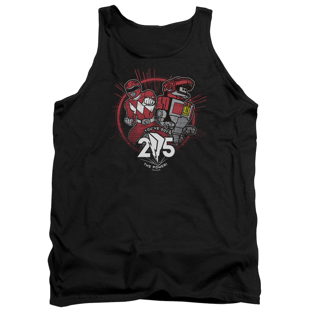 Mighty Morphin Power Rangers Red 25 - Men's Tank Top Men's Tank Power Rangers