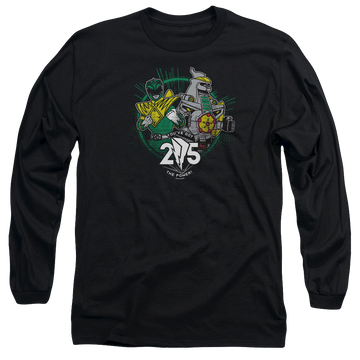 Mighty Morphin Power Rangers Green 25 - Men's Long Sleeve T-Shirt Men's Long Sleeve T-Shirt Power Rangers
