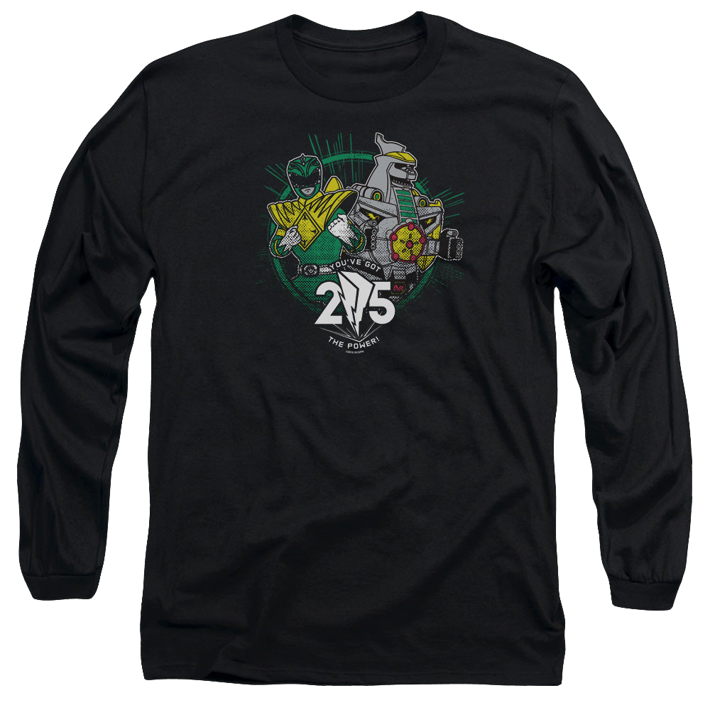 Mighty Morphin Power Rangers Green 25 - Men's Long Sleeve T-Shirt Men's Long Sleeve T-Shirt Power Rangers