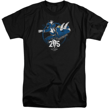 Mighty Morphin Power Rangers Blue 25 - Men's Tall Fit T-Shirt Men's Tall Fit T-Shirt Power Rangers