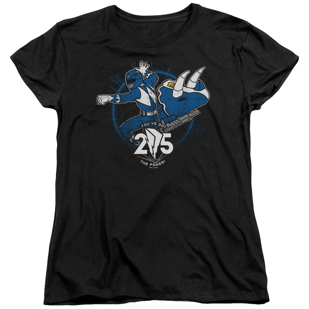 Mighty Morphin Power Rangers Blue 25 - Women's T-Shirt Women's T-Shirt Power Rangers