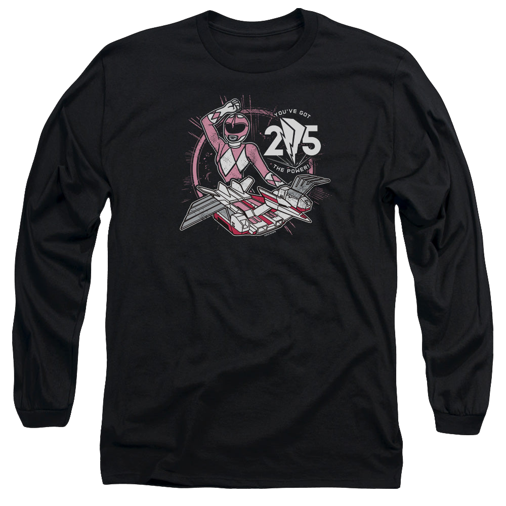 Mighty Morphin Power Rangers Pink 25 - Men's Long Sleeve T-Shirt Men's Long Sleeve T-Shirt Power Rangers