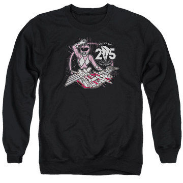 Mighty Morphin Power Rangers Pink 25 - Men's Crewneck Sweatshirt Men's Crewneck Sweatshirt Power Rangers