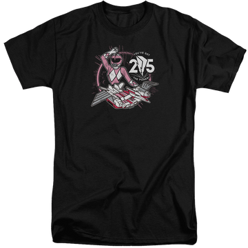Mighty Morphin Power Rangers Pink 25 - Men's Tall Fit T-Shirt Men's Tall Fit T-Shirt Power Rangers
