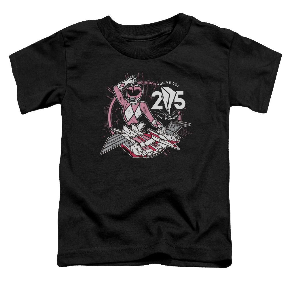 Mighty Morphin Power Rangers Pink 25 - Toddler T-Shirt Toddler T-Shirt Power Rangers