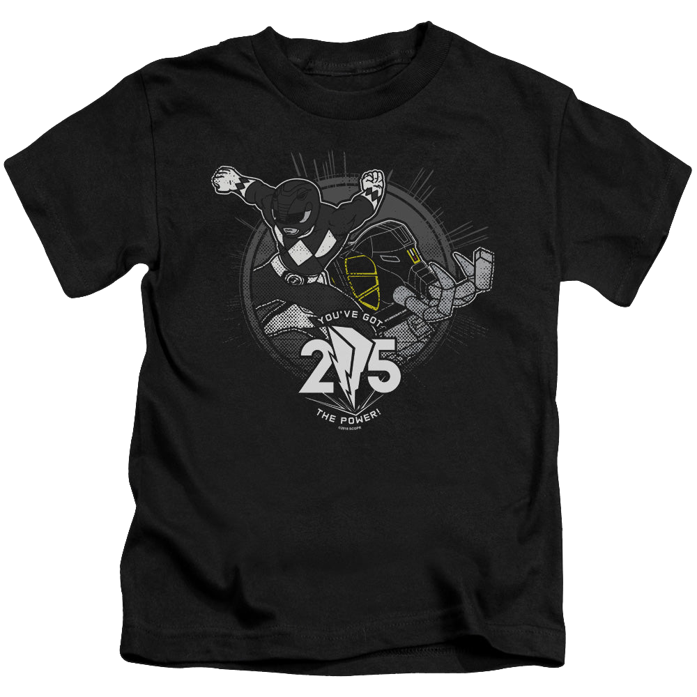 Mighty Morphin Power Rangers Black 25 - Kid's T-Shirt Kid's T-Shirt (Ages 4-7) Power Rangers