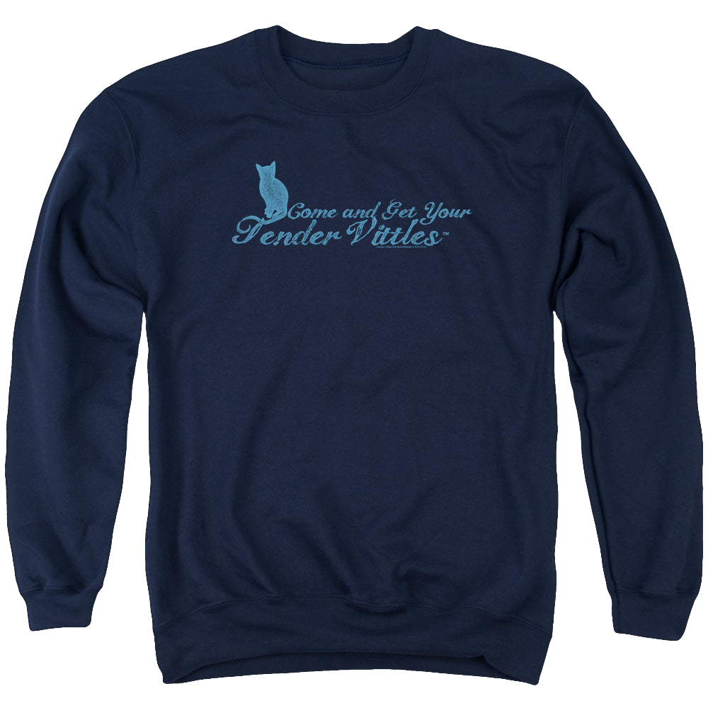 Tender Vittles Come And Get Em - Men's Crewneck Sweatshirt Men's Crewneck Sweatshirt Tender Vittles
