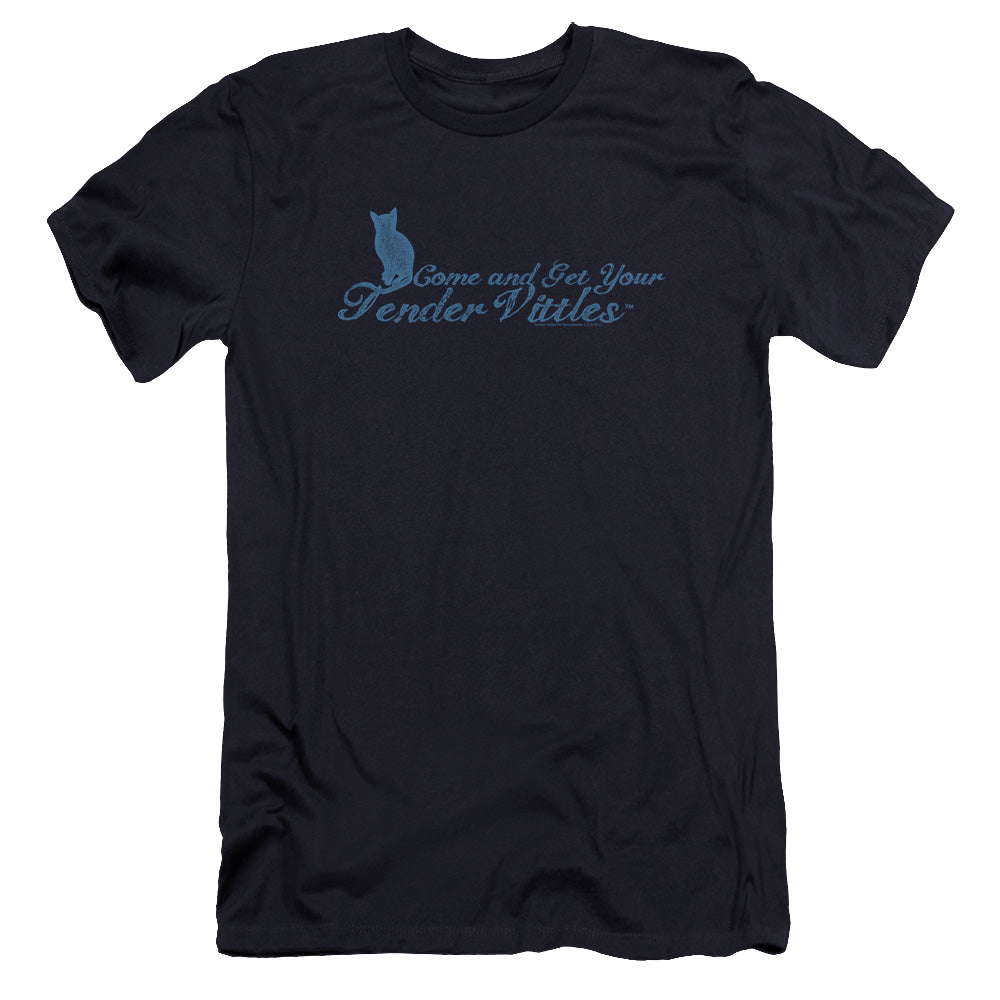 Tender Vittles Come And Get Em - Men's Premium Slim Fit T-Shirt Men's Premium Slim Fit T-Shirt Tender Vittles