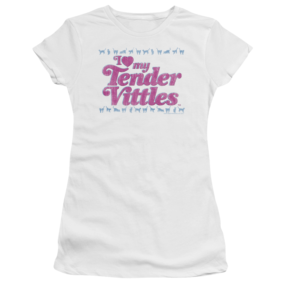 Tender Vittles Love - Juniors T-Shirt Juniors T-Shirt Tender Vittles