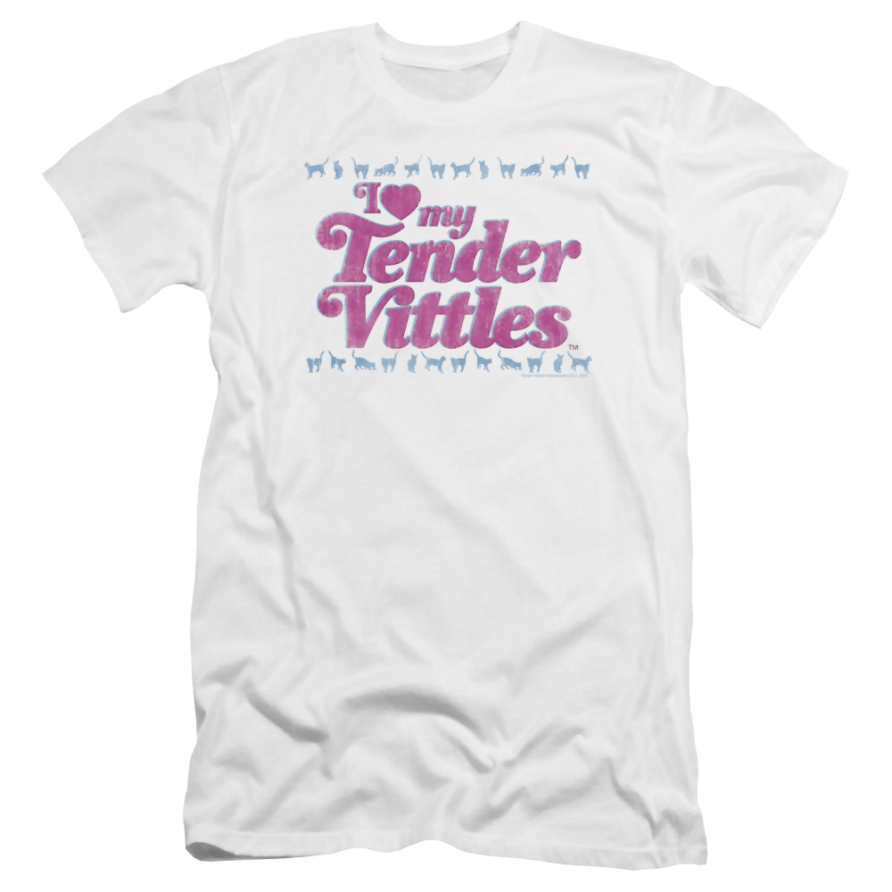 Tender Vittles Love - Men's Premium Slim Fit T-Shirt Men's Premium Slim Fit T-Shirt Tender Vittles