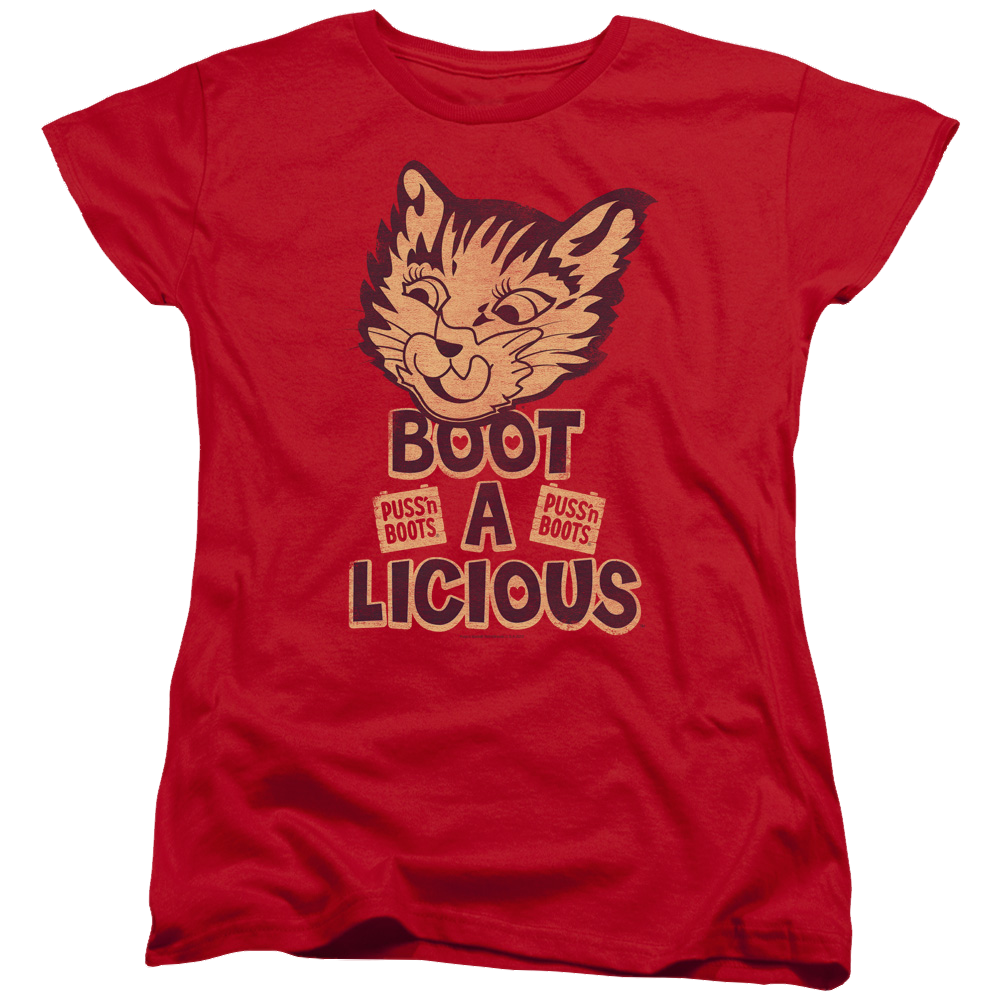 Puss 'n Boots Boot A Licious - Women's T-Shirt Women's T-Shirt Puss 'n Boots