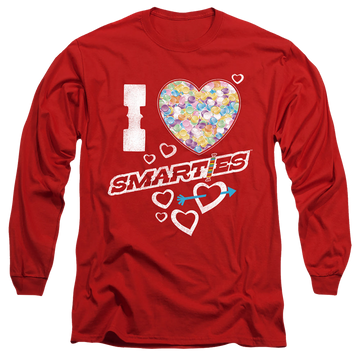 Smarties I Heart Smarties - Men's Long Sleeve T-Shirt Men's Long Sleeve T-Shirt Smarties