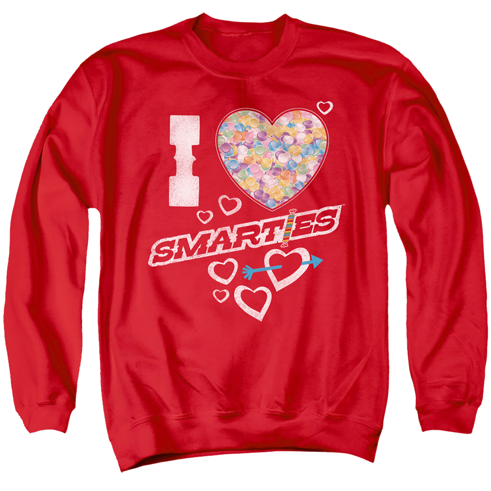 Smarties I Heart Smarties - Men's Crewneck Sweatshirt Men's Crewneck Sweatshirt Smarties