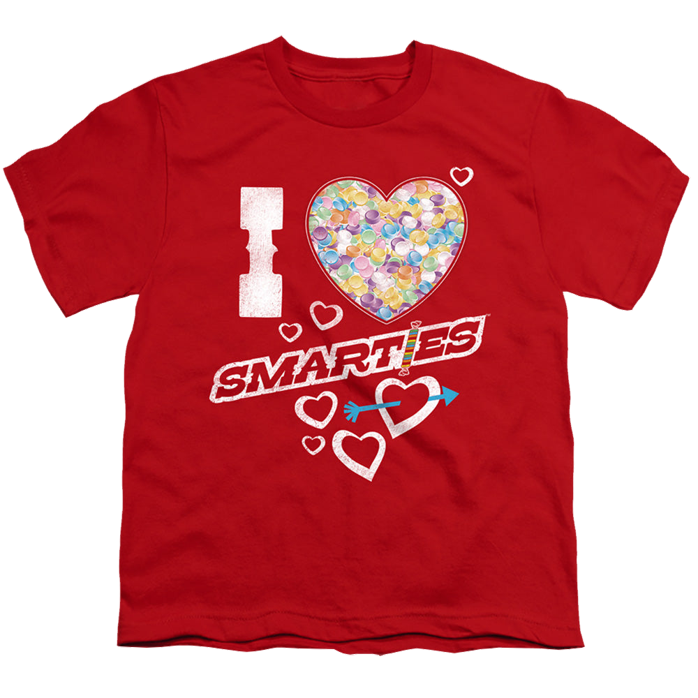 Smarties I Heart Smarties - Youth T-Shirt Youth T-Shirt (Ages 8-12) Smarties