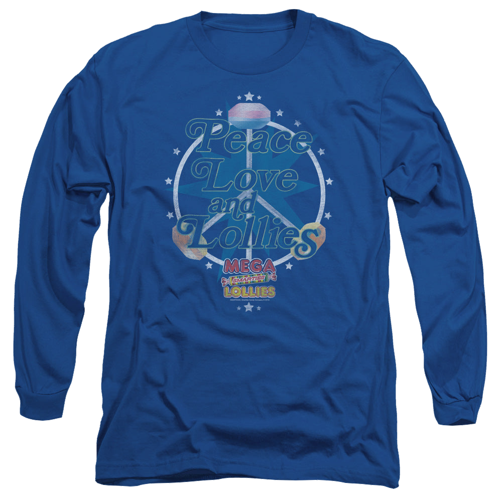 Smarties Peace Lollies - Men's Long Sleeve T-Shirt Men's Long Sleeve T-Shirt Smarties