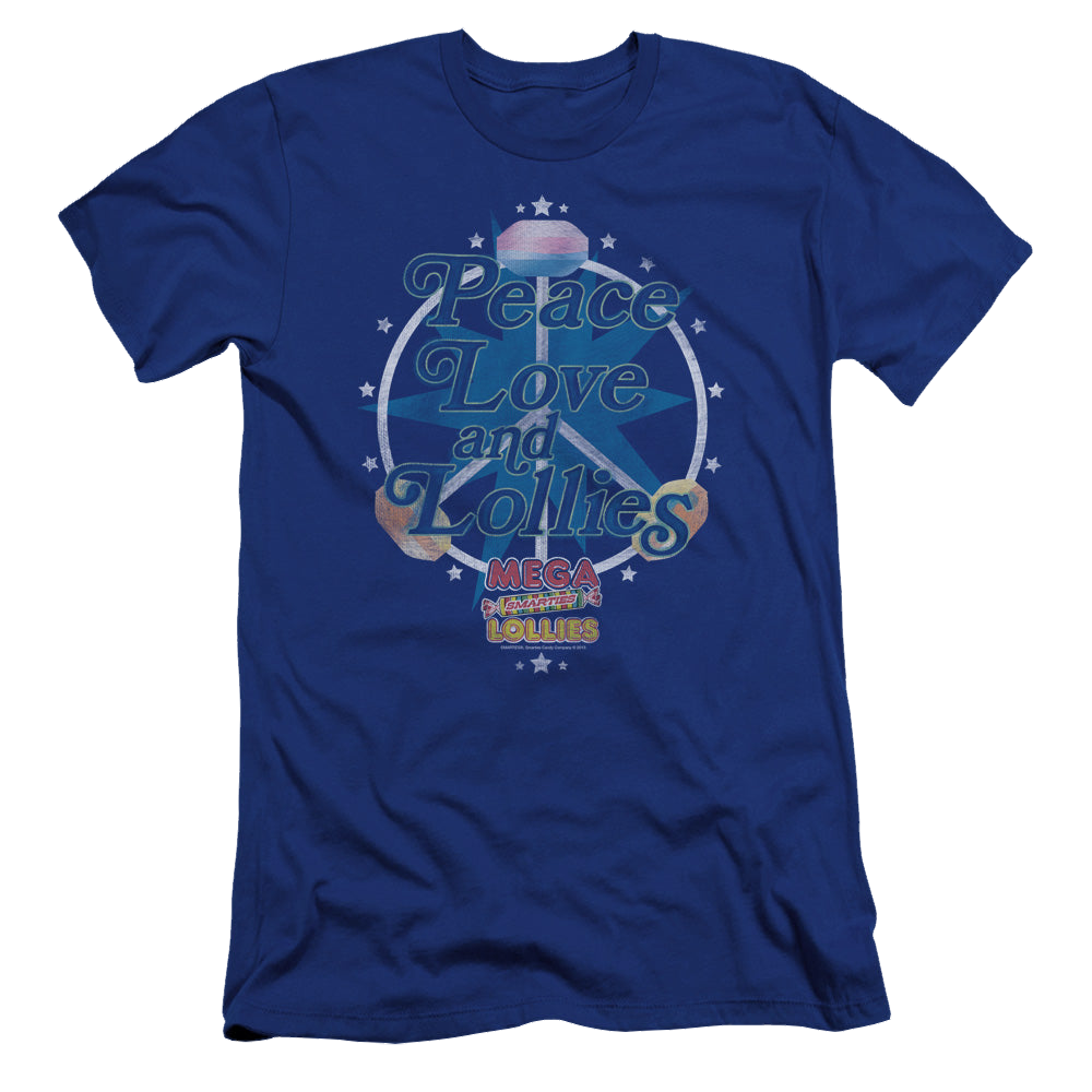 Smarties Peace Lollies - Men's Premium Slim Fit T-Shirt Men's Premium Slim Fit T-Shirt Smarties