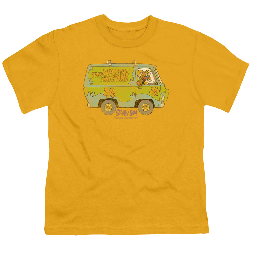Scooby Doo The Mystery Machine - Youth T-Shirt Youth T-Shirt (Ages 8-12) Scooby Doo