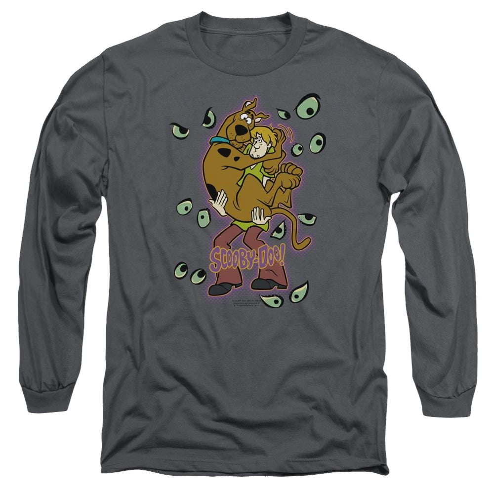 Scooby Doo Being Watched Men's Long Sleeve T-Shirt Men's Long Sleeve T-Shirt Scooby Doo