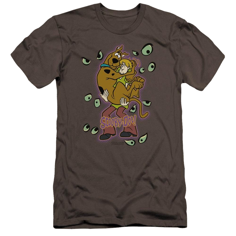Scooby Doo Being Watched Men's Premium Slim Fit T-Shirt Men's Premium Slim Fit T-Shirt Scooby Doo