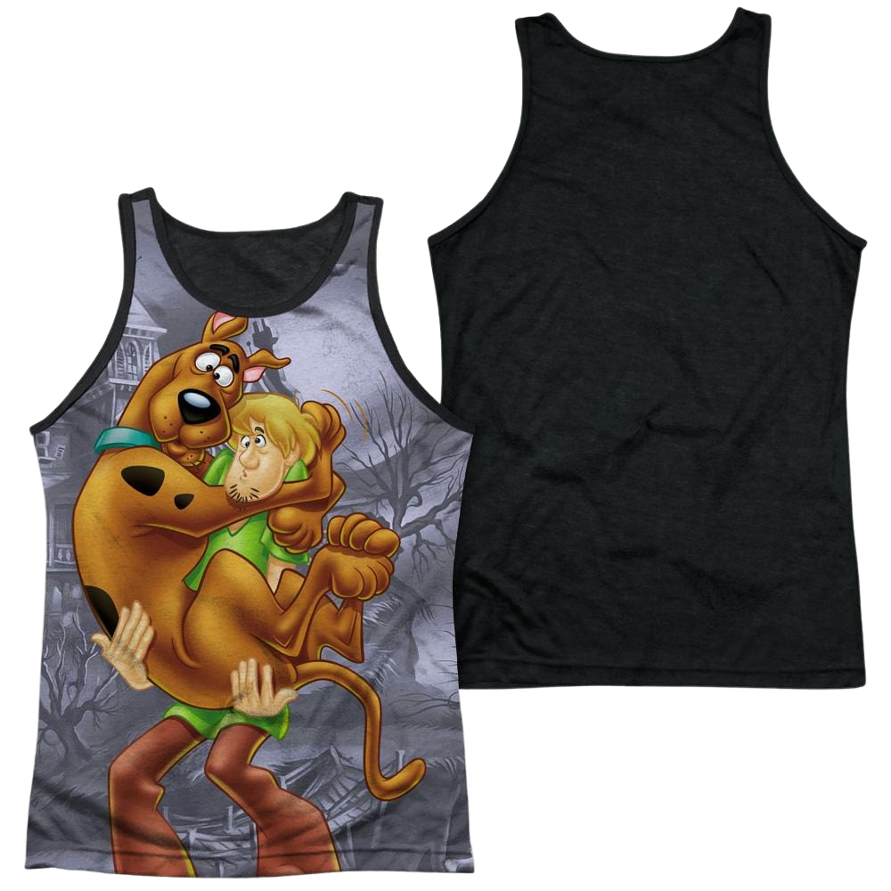 Scooby Doo Scooby And Shaggy Men's Black Back Tank Men's Black Back Tank Scooby Doo