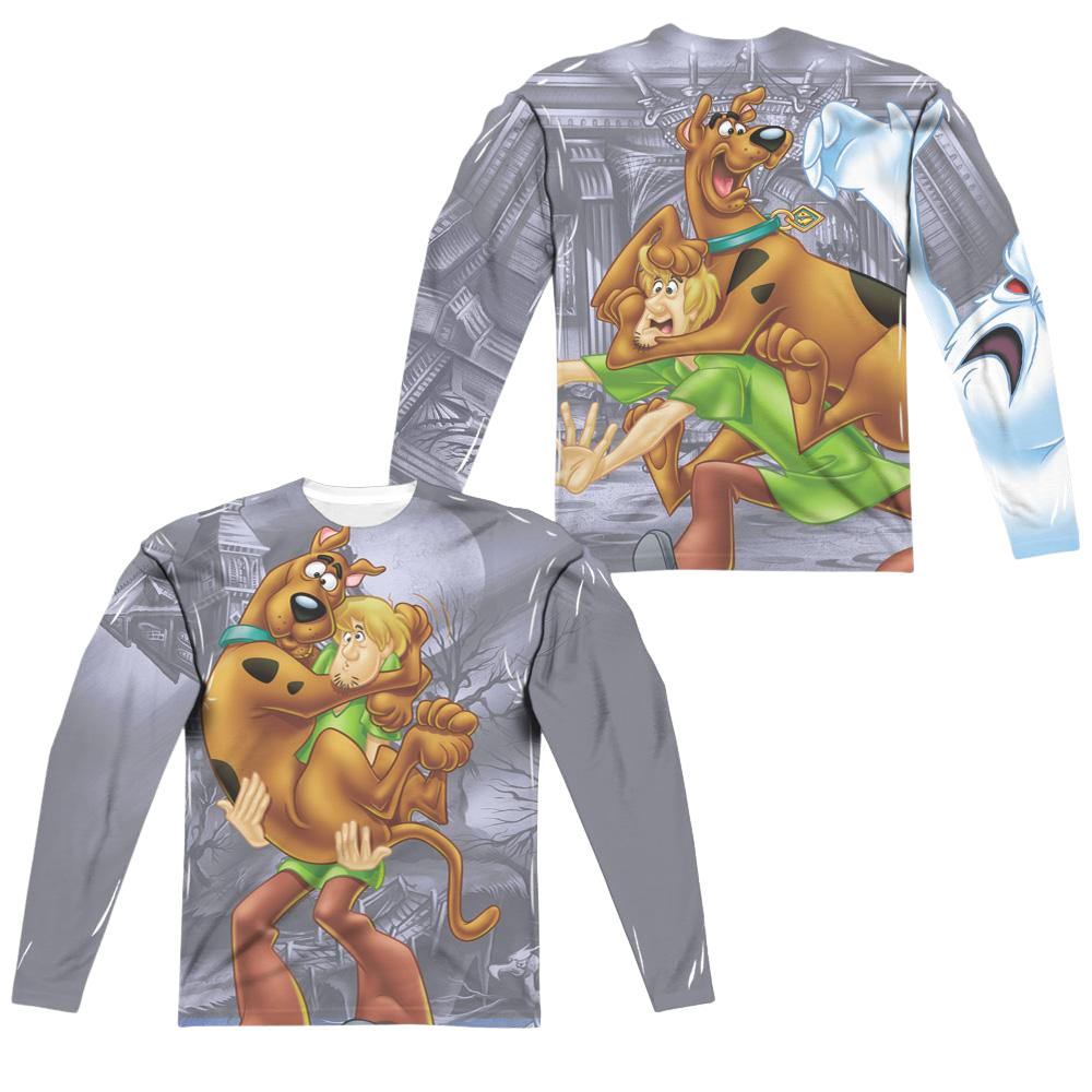 Scooby Doo Scooby And Shaggy Men's All-Over Print T-Shirt Men's All-Over Print Long Sleeve Scooby Doo